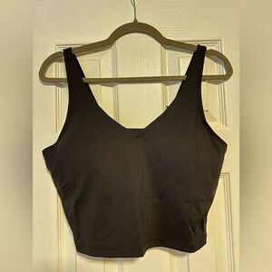 The Gym People Women’s Longline Black Sports Bra